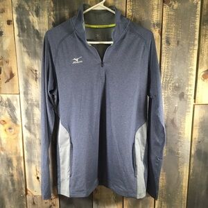 Mizuno Performance quarter zip pullover men’s size large